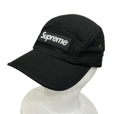 SUPREME 슈프림 밀리터리 캠프캡 블랙 Military Camp Cap