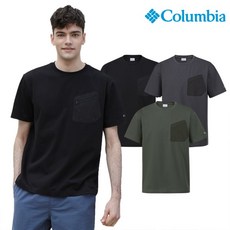 컬럼비아 유니 패치 포켓 라운드 티셔츠 C22 YMD606