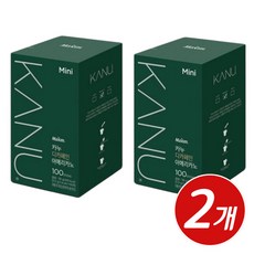 카누 디카페인 아메리카노 미니 100개입 x 2개 블랙 스틱 커피 회사 사무실 대용량, 900mg