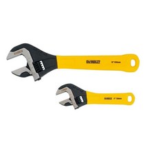  Dewalt DWHT75497 2개. 딥 그립 조절 가능한 렌치 옐로우, 2개 