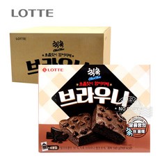 롯데 I70-[박스]칙촉 브라우니 160g 12입, 12개