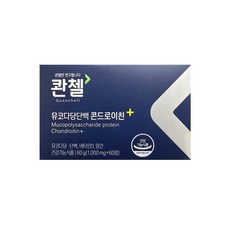 콴첼 뮤코다당단백 콘드로이친 플러스 1000mg x 60정