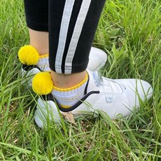 [제이지브로] 여성 앵클 방울 스포츠 양말, 상세설명 참조