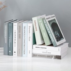 인테리어 디스플레이용 페이크북 모형책 가짜책 촬영소품, B(4)