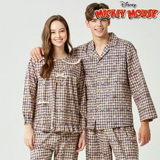 커플잠옷긴팔디즈니
