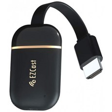 EZCast Band 1 HDMI 무선 디스플레이 수신기 1080P Airplay Miracast 동글 TV 용 전화 태블릿 PC와 호환 가능 2.4G 및 5G, 단일옵션