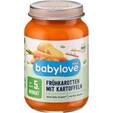 dm 베이비러브 babylove 야채 프레 당근 감자 (5개월) (병), 1개