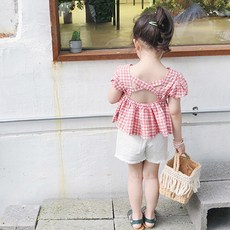 여아퍼프블라우스