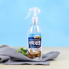 너만아는잡화점 리빙굿 식탁세정제 아쿠아향 330ml x 5개 / 카페 식탁 탁자 테이블 세정