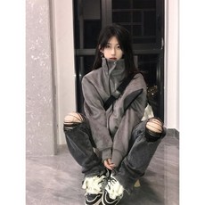 미국식 레트로 고스트리트 야구복 스크ーン핏 남성 코팅 재킷 봄/가을 디자인감 플라이어 자켓 트렌디