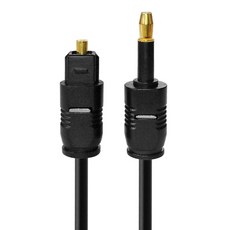 2M TOSLINK 1M 5M 어댑터 5MM 케이블 오디오 커넥터 금도금 5M 디지털, 1개