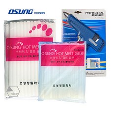 [유니스몰] 오성정밀화학 핫멜트 글루건심 1봉, 대형(11mm) 600g
