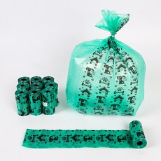 카라몰리 응가받이 전용 배변봉투, 10개, 10개입, 그린