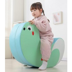 어린이 흔들 실내 목마 유치원 아침 교실 소프트 패키지 시소 어린이 목마 장난감, J