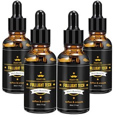 4 PACKS Scented Beard Care Oil for Men w/ Ideal Ingredients Beard Oil, 상세내용참조, 상세내용참조, 상세내용참조