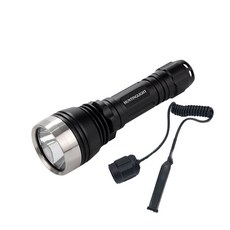  HL-K9 2500루멘 써치라이트 사냥용 led 후레쉬 탐조탐사 총기거치 500m, B세트(본체+배터리 3500+1구충전홀더) 