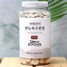 산해진미 100% 국내산 만능 육수한알 3.5g x 200알 코인 동전 고체 멸치육수 조미료, 1개, 750g