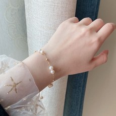 18k진주팔찌