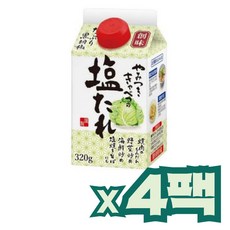 소미 시오다래 소금양념 소스, 320g, 4개