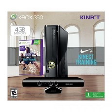 Kinect Nike 번들이 포함된 Xbox 360 4GB, 4GB with Kinect Nike+ Bundle, 1개