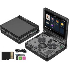 Anbernic RG35XXSP 핸드헬드 게임기 3.5인치 접이식 레트로 게임기 64GB