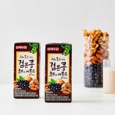 삼육 검은콩 & 호두아몬드 두유 96팩, 190ml, 96개