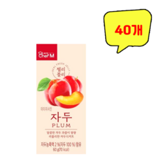 쉐프엠 젤리블리 자두 60g, 40개