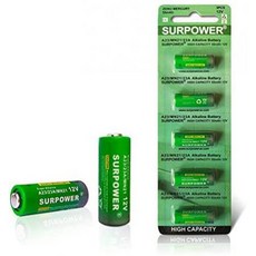 【5-Year Warranty】SURPOWER A23 23A 23AE 12v Alkaline Battery A23s -5 Pack, One Color_One Size, One Color_One Size, One Color_One Size