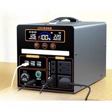 인산철 파워뱅크 휴대용 캠핑용 12V 대용량 배터리, 1개, 상세페이지 참고, 300W/500W 사인파 P1800A
