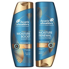 헤드앤숄더 샴푸 컨디셔너 세트 모이스처 400ml