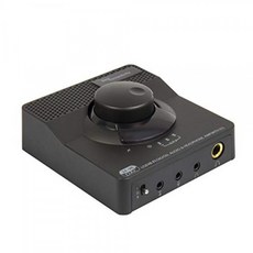 Syba Sonic 24bit 96KHz USB DAC 스테레오 헤드폰 앰프 2 단계 EQ 디지털 / 동축 출력 및 RCA 출력 SD-DAC63, 단일옵션, 단일상품