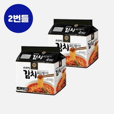 유어스 오모리 김치찌개라면(봉지) (4개입) *2팩 (총 8개입), 4개