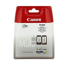 Canon Canon 정품 프린터 잉크 카트리지 멀티 컬러 / 블랙-90505, 05.A4 사진이 포함 된 멀티 팩, 01.검정