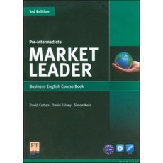 Market Leader Pre-intermediate Coursebook & DVD-rom Pack, Pearson Education(ELT)(원서공급사)
