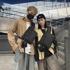 테크웨어 범백 메신저백 크로스백 바이커백 힙쌕 힙색
