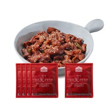 더푸른식품 냉동식품 한밀숯불곱창볶음 250g 4+1팩
