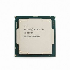 INTEL (인텔) [인텔] 코어 i5 커피레이크 리프레시 9500F (3.00GHz/9MB/쿨러미포함) [벌크]