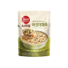 CJ 비비고 버섯야채죽 450g, 420g, 7개