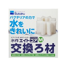 수이사쿠 코어 단지여과기(M) 리필 필터, 1개, 3W