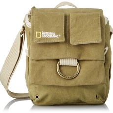NATIONAL GEOGRAPHIC 숄더백 Earth Explorer 컬렉션 3.2L 발수 가공 그린 (카키 캔버스) NG 2344, 상품명참조, 1개