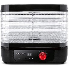 OCOO Mini 5단계 건조대 식품 건조기 식품 탈수기 OCD-500B 5층 200V 60Hz: 주방 &amp; 다이닝, 단일옵션