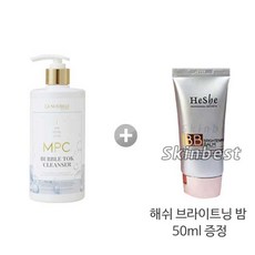 라누벨르 MPC 버블톡 클렌저 500ml +해쉬비비 마스크겸용 딥클렌징, 1개