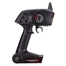 INJORA RC Parts 3CH 2.4G Anti-Jamming Radio Remote Control Transmitter with Receiver for RC Car RC, One Color_Transmitter Receiv, One Color_Transmitter Receiv, One Color