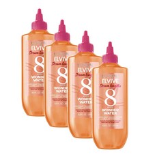 로레알 드림랭스 8초 원더 워터 트리트먼트 L'Oreal Paris Dream Lengths 8 Second Wonder Water, 4개, 200ml