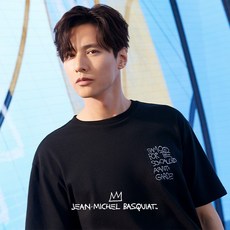 [바스키아X원빈] 21SUMMER 아티스틱 티셔츠 남성 4종 리뷰후기
