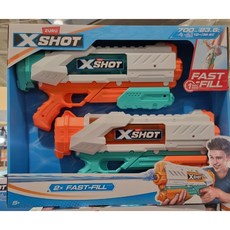 ZURU X-SHOT 워터건 아이스원샷 더블팩