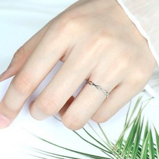 아이엘 사각 지그재그 반지[실버925] 반지