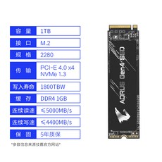 SSD메모리 기가바이트 AORUSGen4NVMEPCI-E4.0M.2500G/1T/2T고속 SSD, 1MB, T01-AORUS Gen4SSD1TB