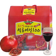 웰빙건강마을 스페인산 석류즙 100% 60포, 1개, 70ml
