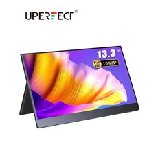 UPERFECT 13.3 1080P 휴대용 모니터 유형 USB C 스위치 Xbox Ps4 화웨이 삼성 전화 노트북 PC 카메라 게임 디스플레이, 협력사, 미국 플러그